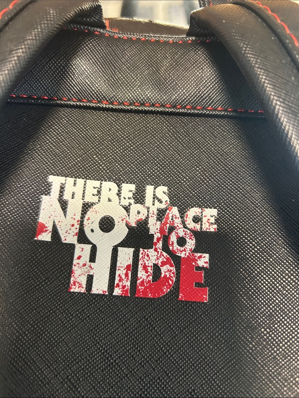 Loungefly Black Mini Backpack with Red Rose Print - Picture 3 of 10